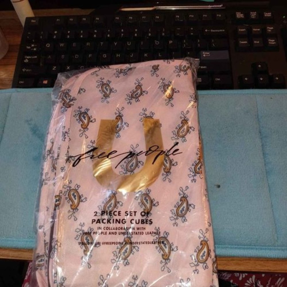 Free People x Understated Leather Boho Paisley Packing Cubes